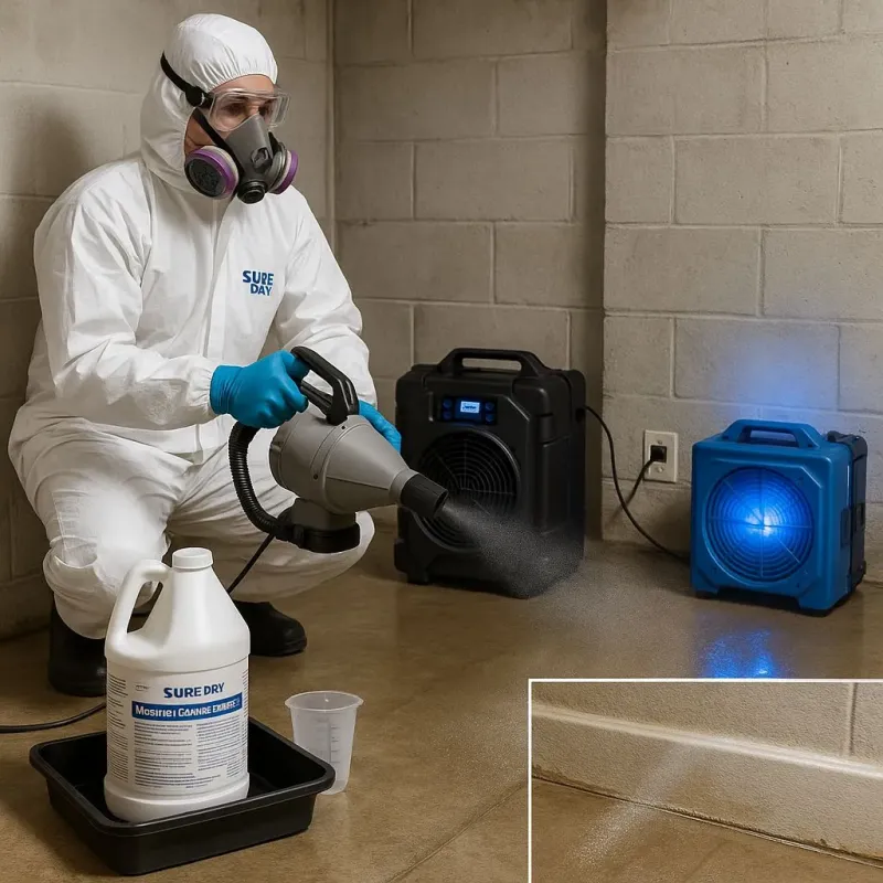 Sanitization and Odor Removal process in Orangeburg, SC