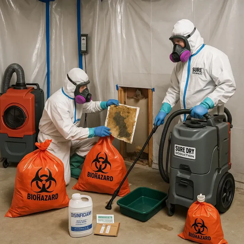 Contaminated Water Handling Protocols process in Orangeburg, SC