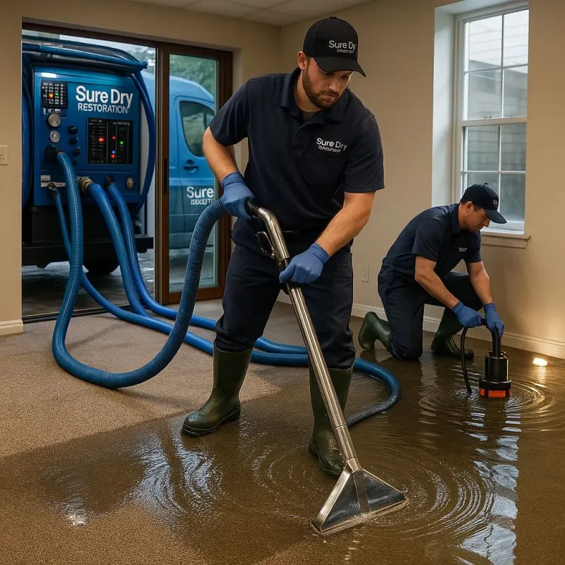 Water Extraction and Removal process in Orangeburg, SC
